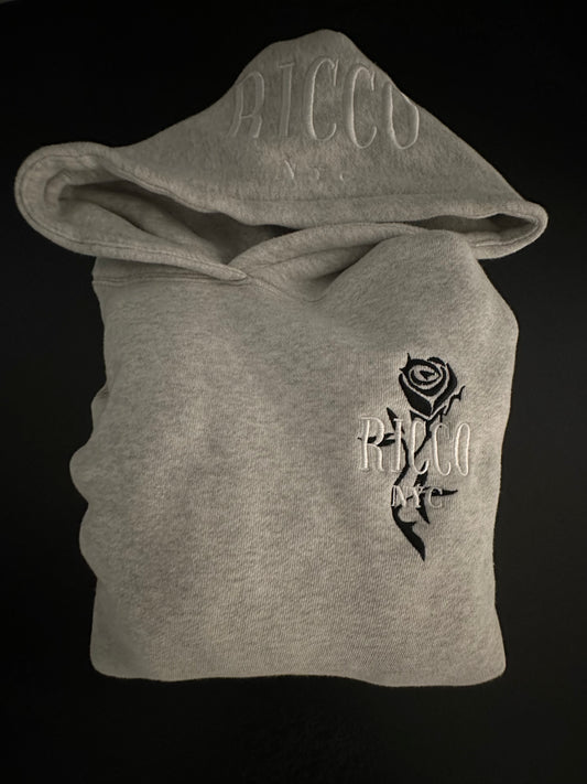 Rose Pedal Weighted Hoodie